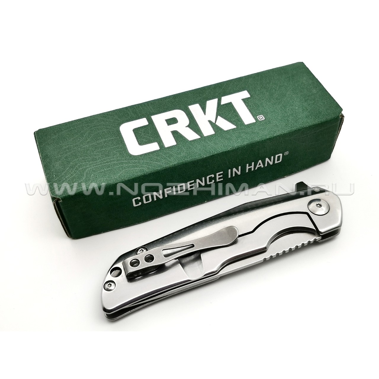 Нож CRKT Remedy 3720 сталь 8Cr13MoV рукоять Stainless steel