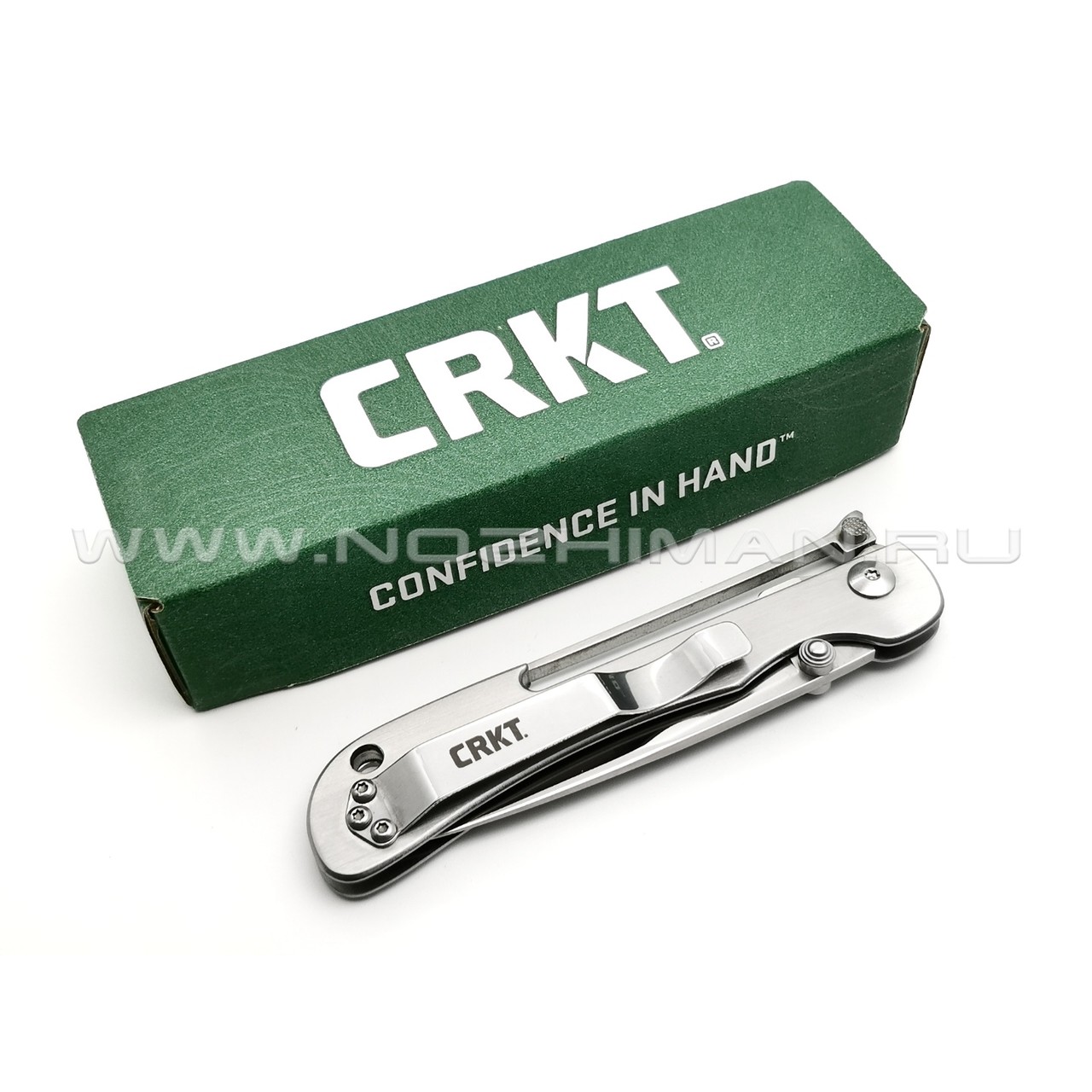 Нож CRKT Offbeat 7730 сталь 8Cr13MoV рукоять Stainless steel