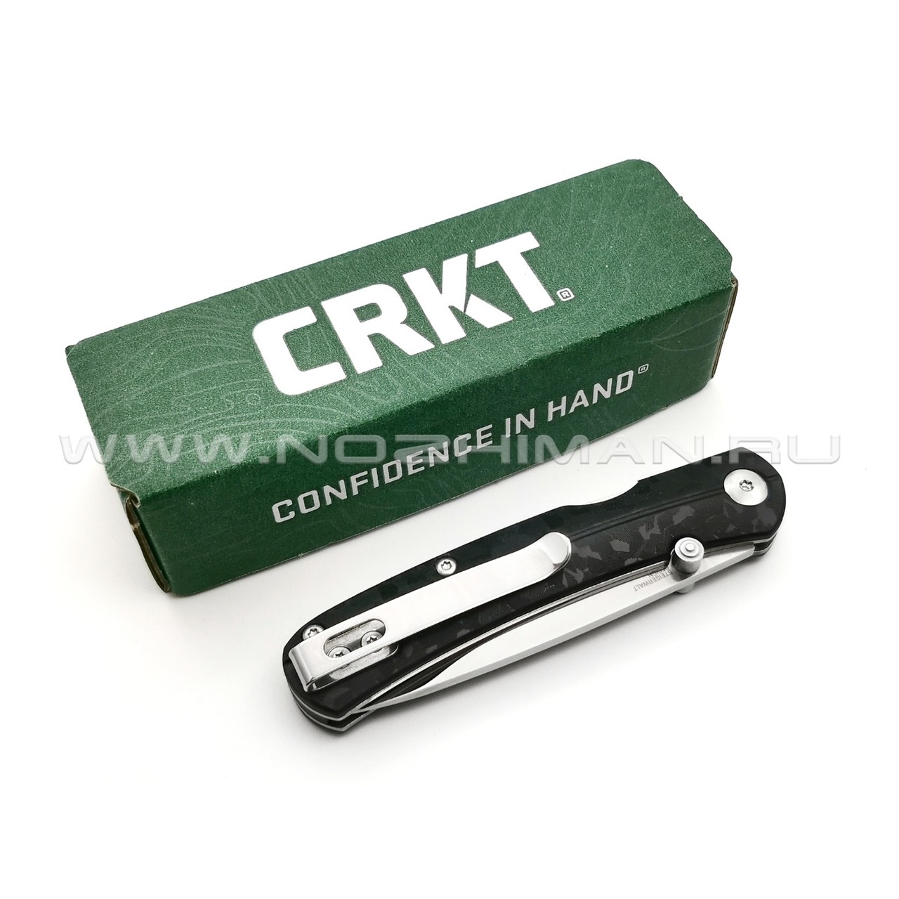 Нож CRKT Kith Black 6433 сталь 8Cr13MoV рукоять Glass Reinforced Nylon