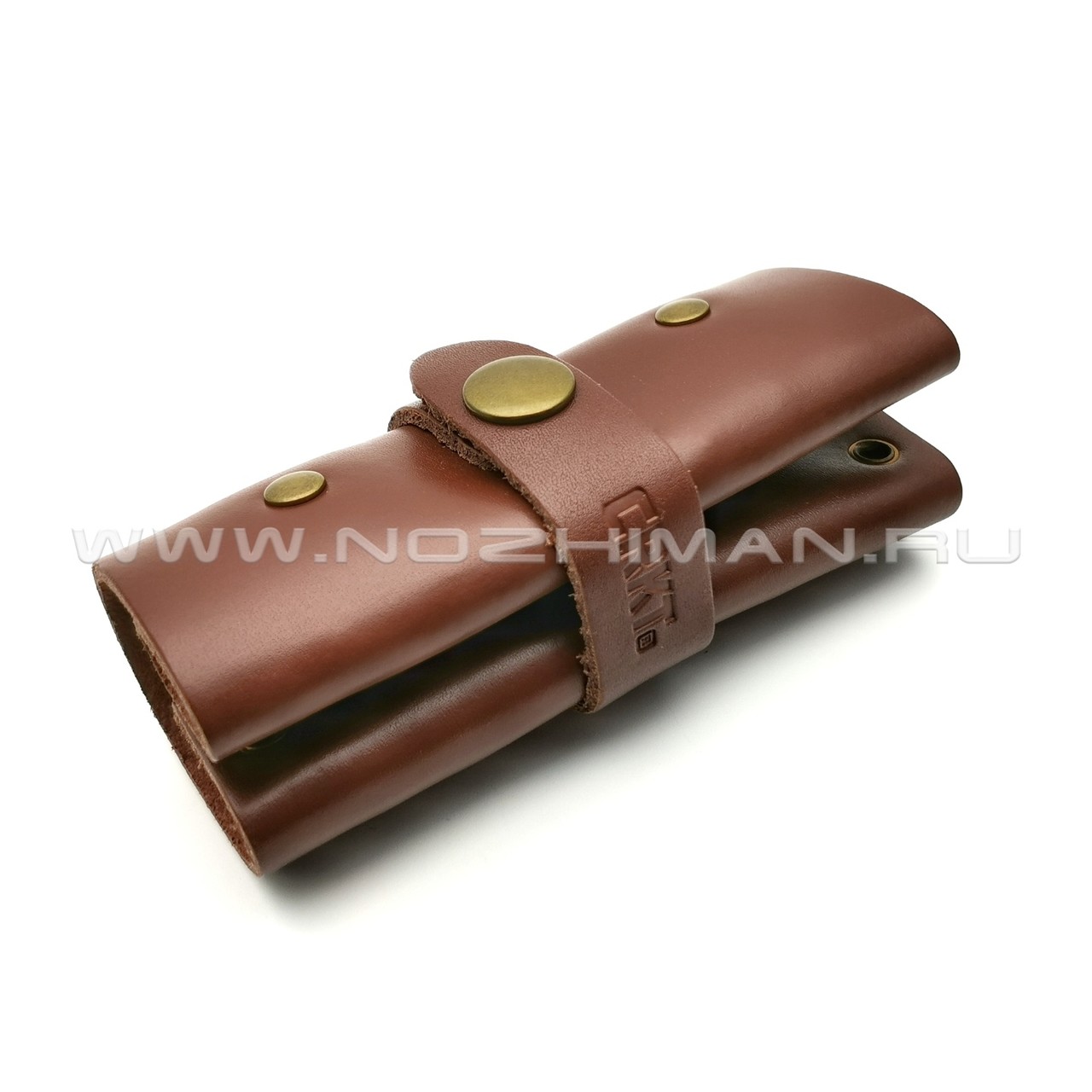 Набор бит с отверткой CRKT Hex Bit Driver Leather Tool Roll 9911
