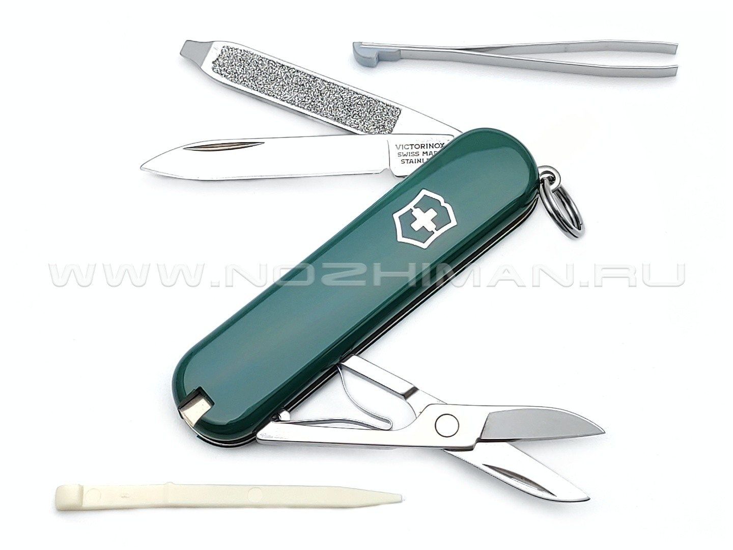 Швейцарский нож Victorinox 0.6223.4 Classic SD Green (7 функции)