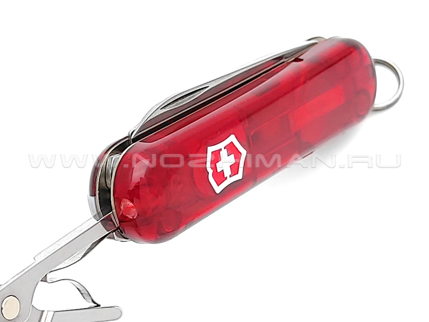 Швейцарский нож Victorinox 0.6228.T SwissLite Red Transparent (8 функции)
