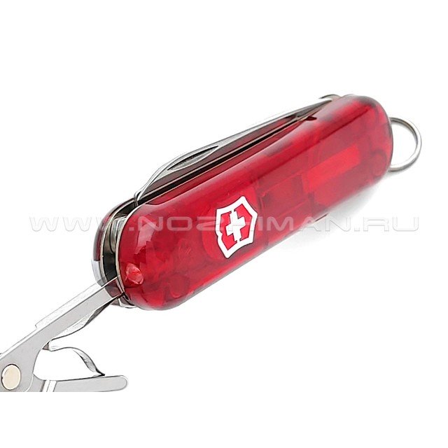 Швейцарский нож Victorinox 0.6228.T SwissLite Red Transparent (8 функции)