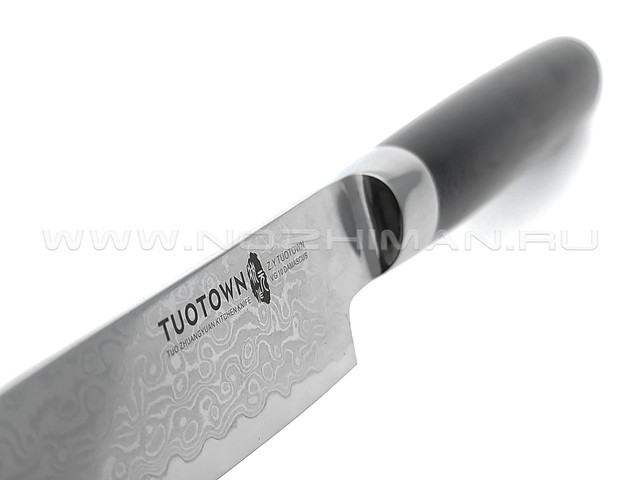 Нож TUOTOWN универсальный TG-D2 сталь ламинат VG10, рукоять G10