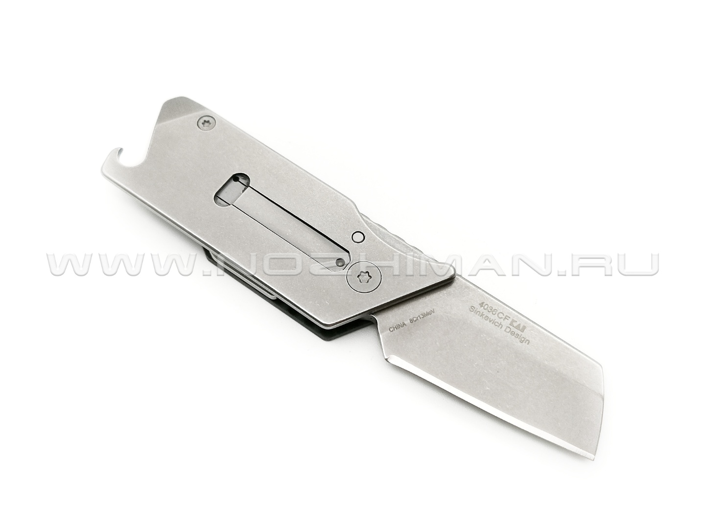 Нож Kershaw Pub 4036CF сталь 8Cr13MoV рукоять Carbon fiber, stainless steel