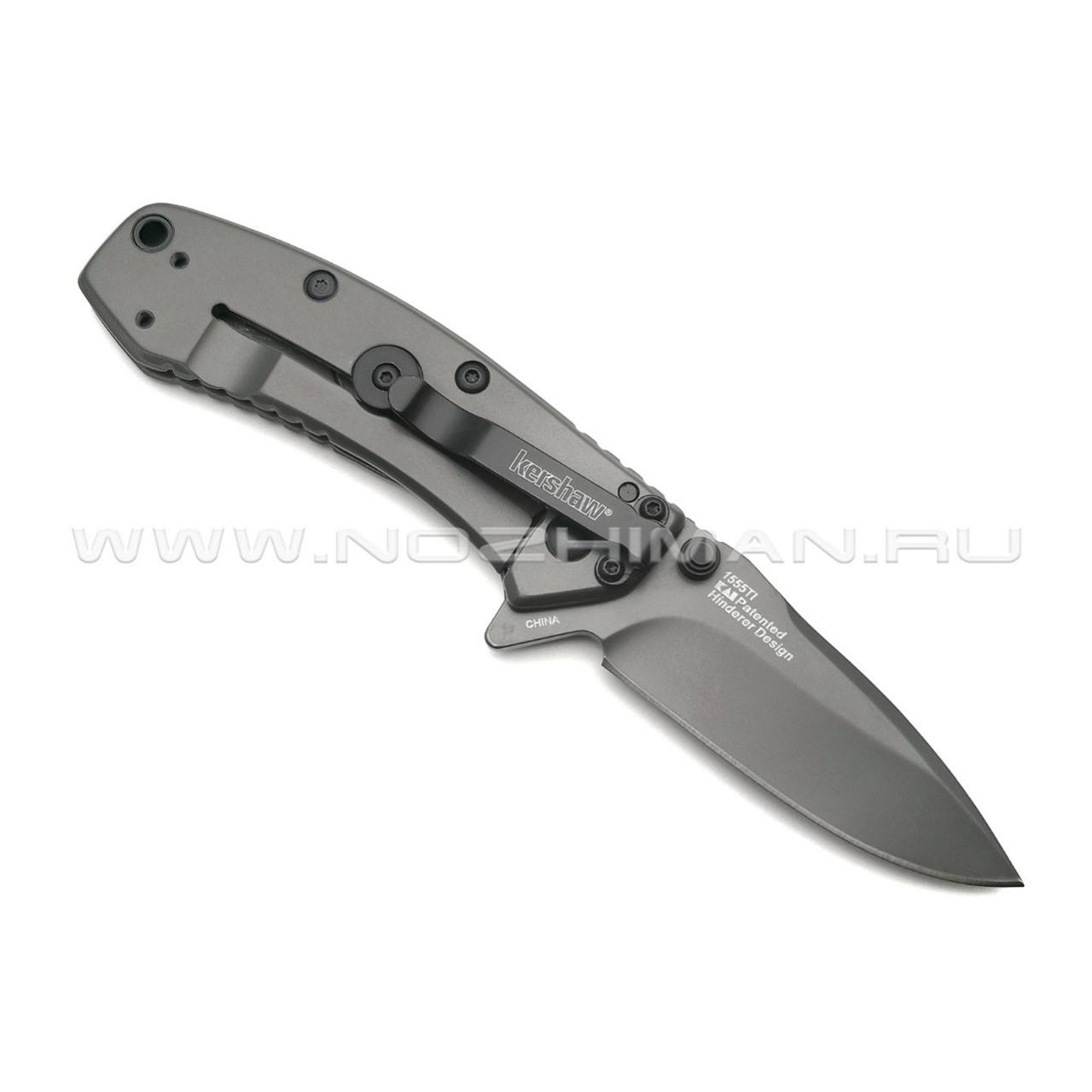Нож Kershaw Cryo 1555TI сталь 8Cr13MoV рукоять Stainless steel