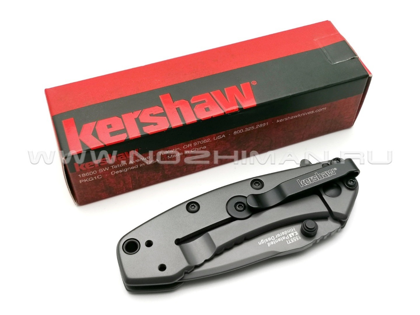 Нож Kershaw Cryo 1555TI сталь 8Cr13MoV рукоять Stainless steel