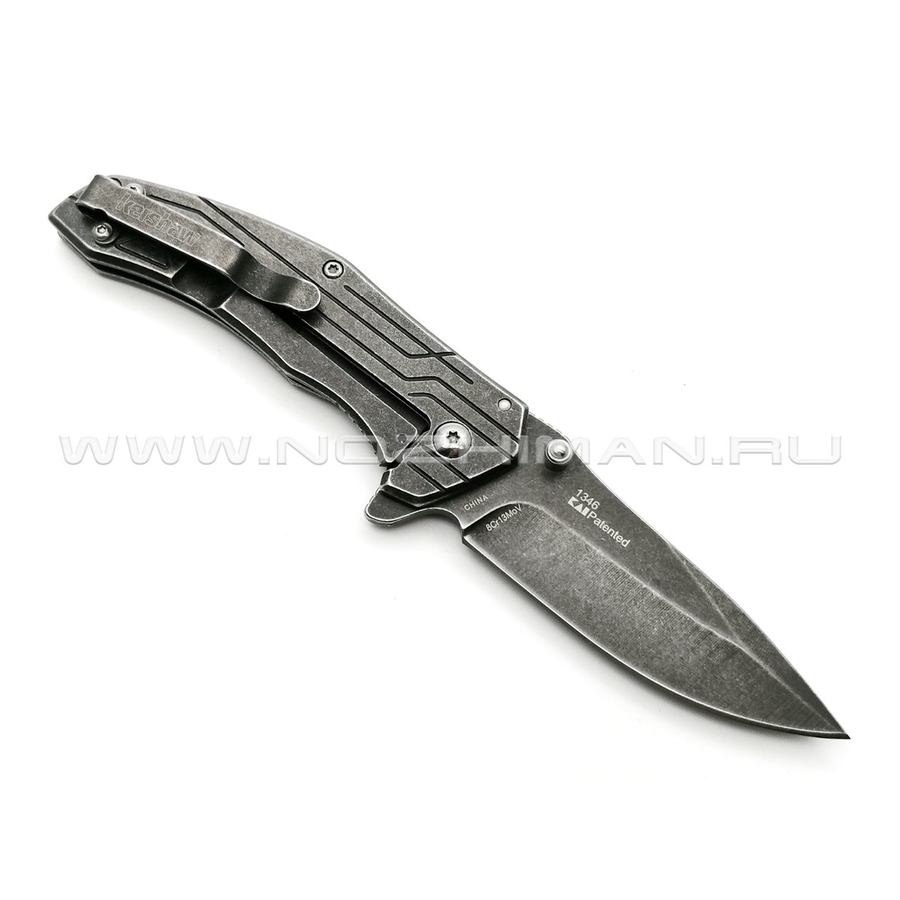 Нож Kershaw Kingbolt 1346 сталь 8Cr13MoV рукоять Stainless steel