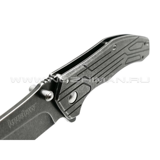Kershaw складной нож Kingbolt 1346 сталь 8Cr13MoV блэквош, рукоять Нержавеющая сталь
