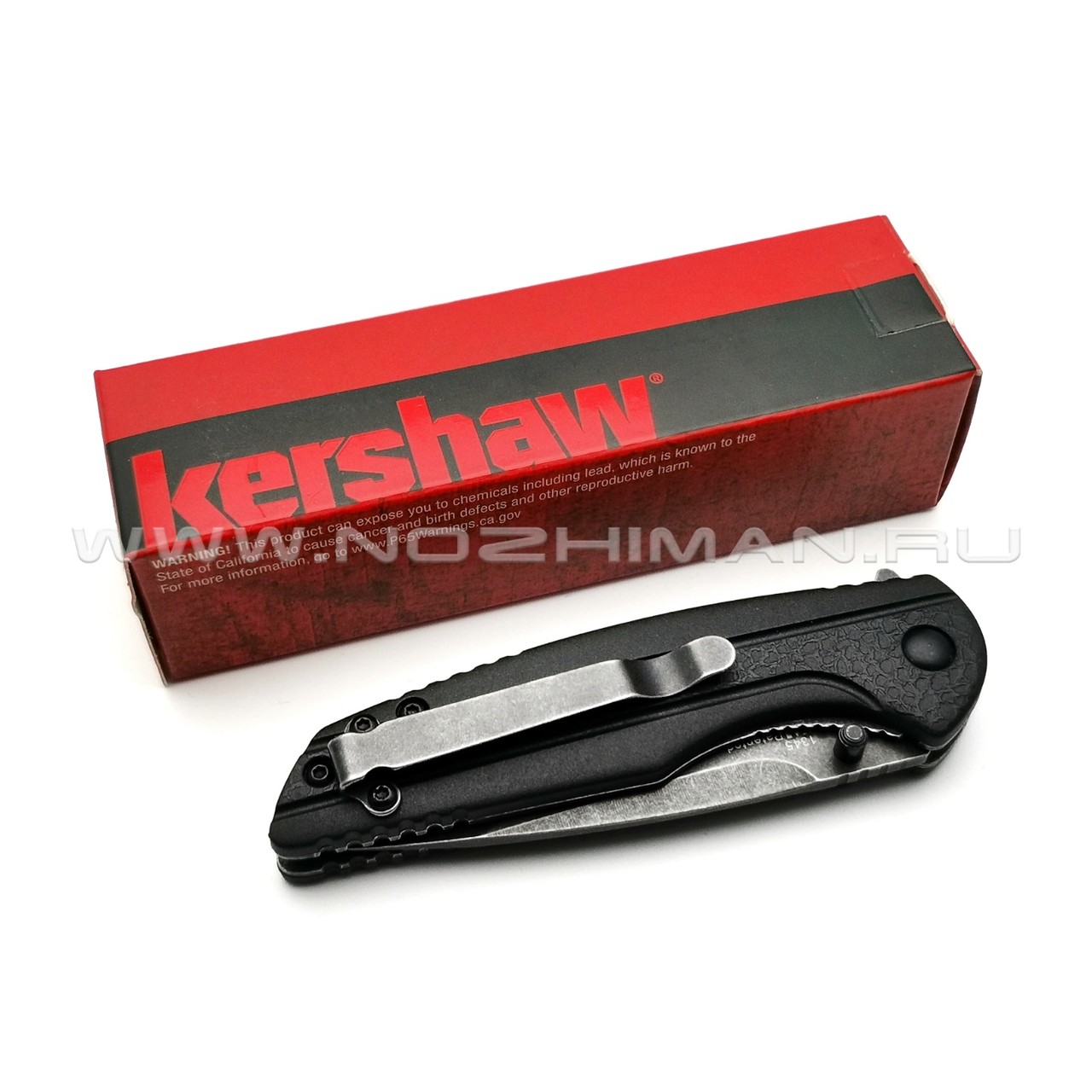 Нож Kershaw Pushrod 1345 сталь 8Cr13MoV рукоять Glass-filled Nylon