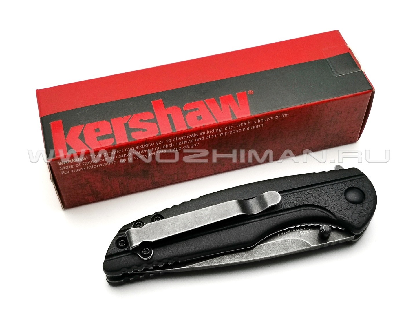 Нож Kershaw Pushrod 1345 сталь 8Cr13MoV рукоять Glass-filled Nylon