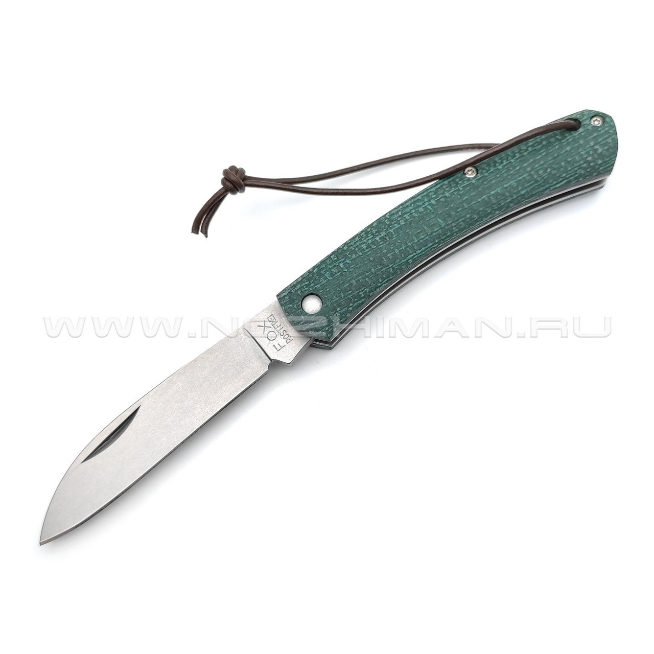 Нож Fox Nauta FX-230 MI G сталь 420, рукоять джутовая микарта