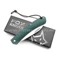 Нож Fox Nauta FX-230 MI G сталь 420, рукоять джутовая микарта