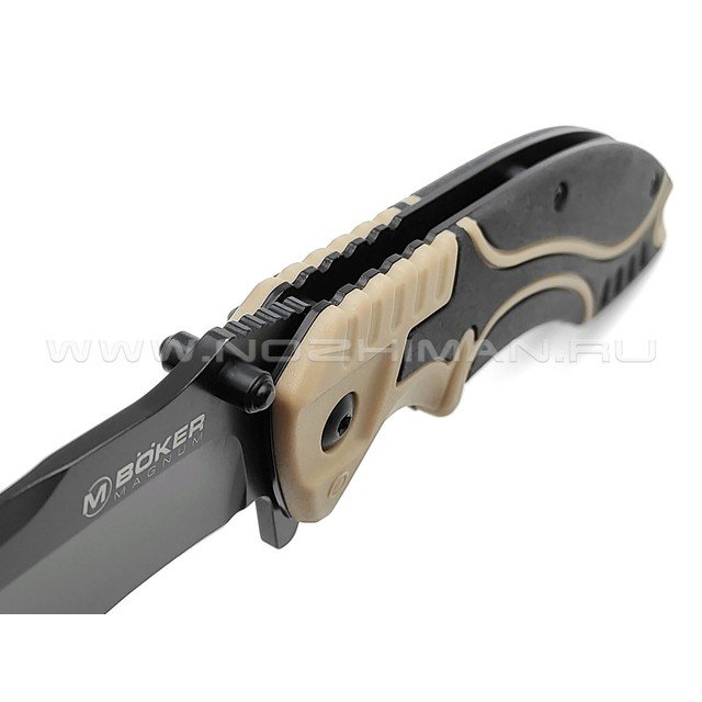 Нож Magnum Advance Desert Pro 01RY307 сталь 440C, рукоять Kraton, plastic