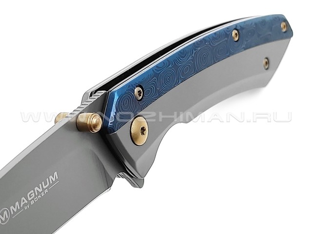 Нож Magnum Cobalt 01RY288 сталь 440A, рукоять Stainless steel