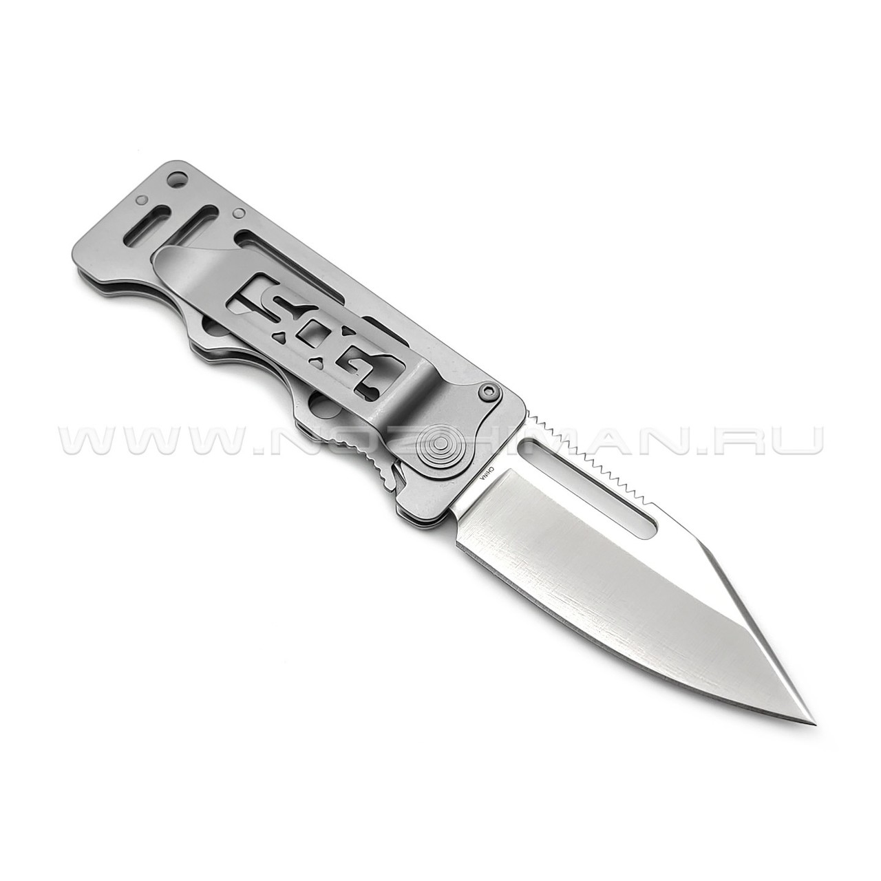 Нож SOG Cash Card EZ1 сталь 8Cr13MoV рукоять Stainless steel