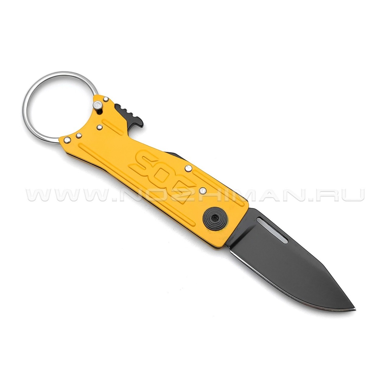 Нож SOG KeyTron Yellow KT1005 сталь 5Cr15MoV рукоять Stainless steel