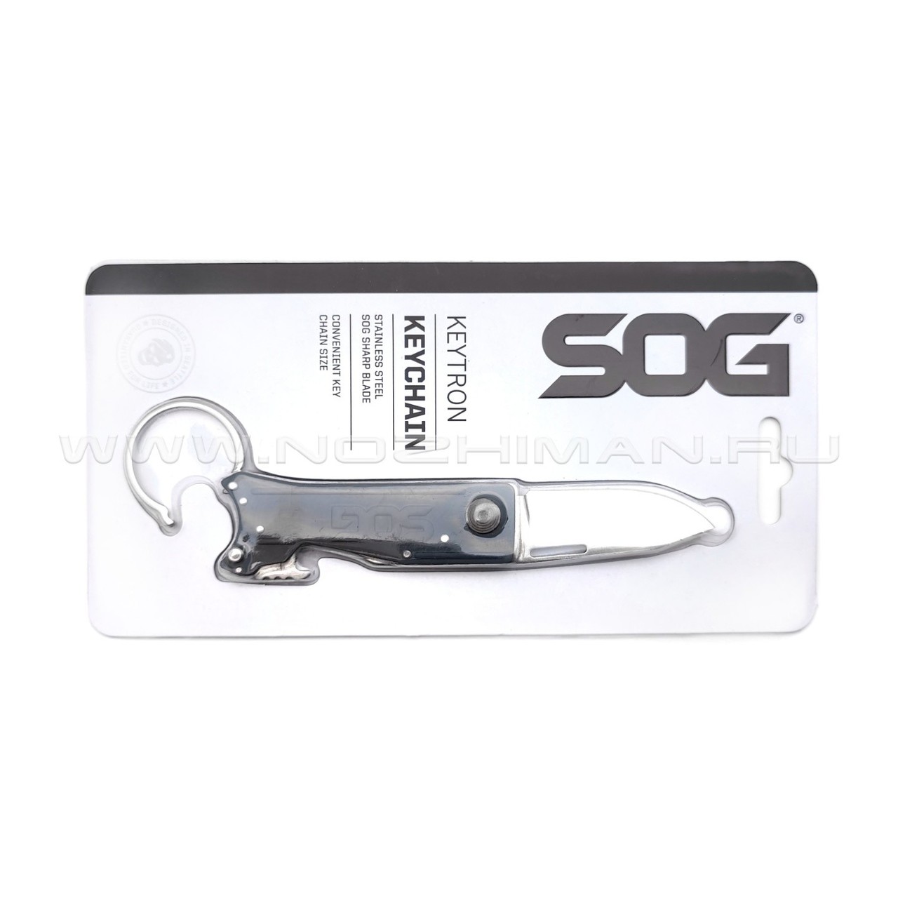 Нож SOG KeyTron KT1004 сталь 5Cr15MoV рукоять Stainless steel