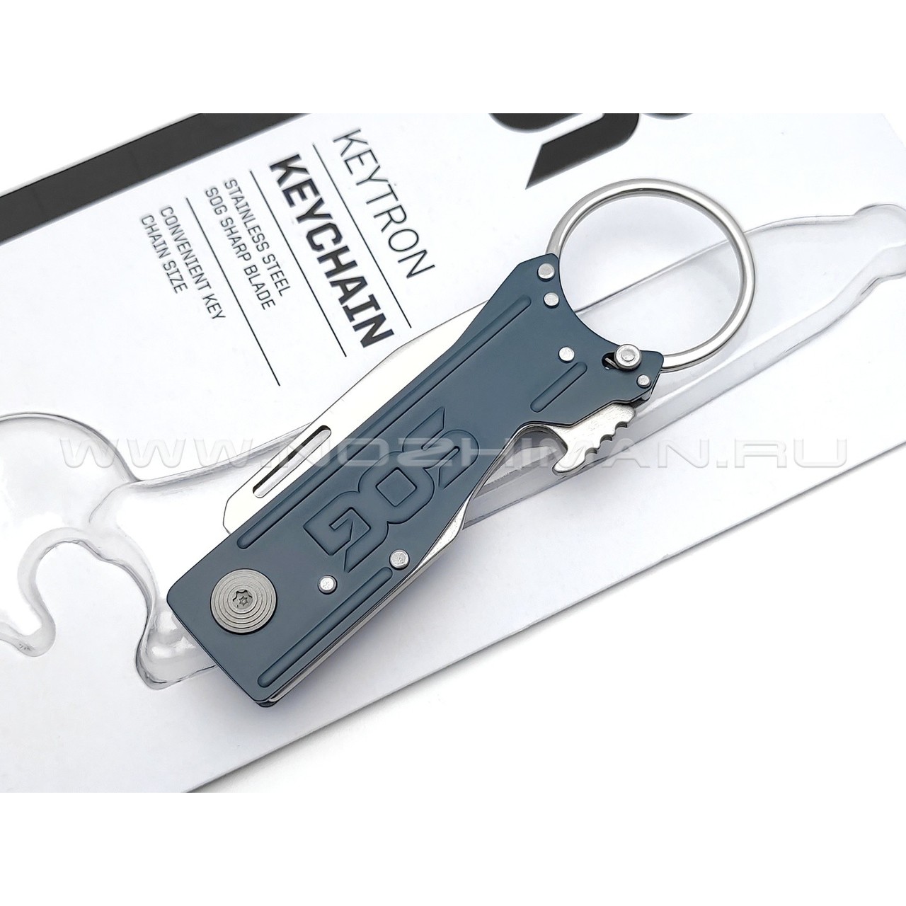 Нож SOG KeyTron KT1004 сталь 5Cr15MoV рукоять Stainless steel