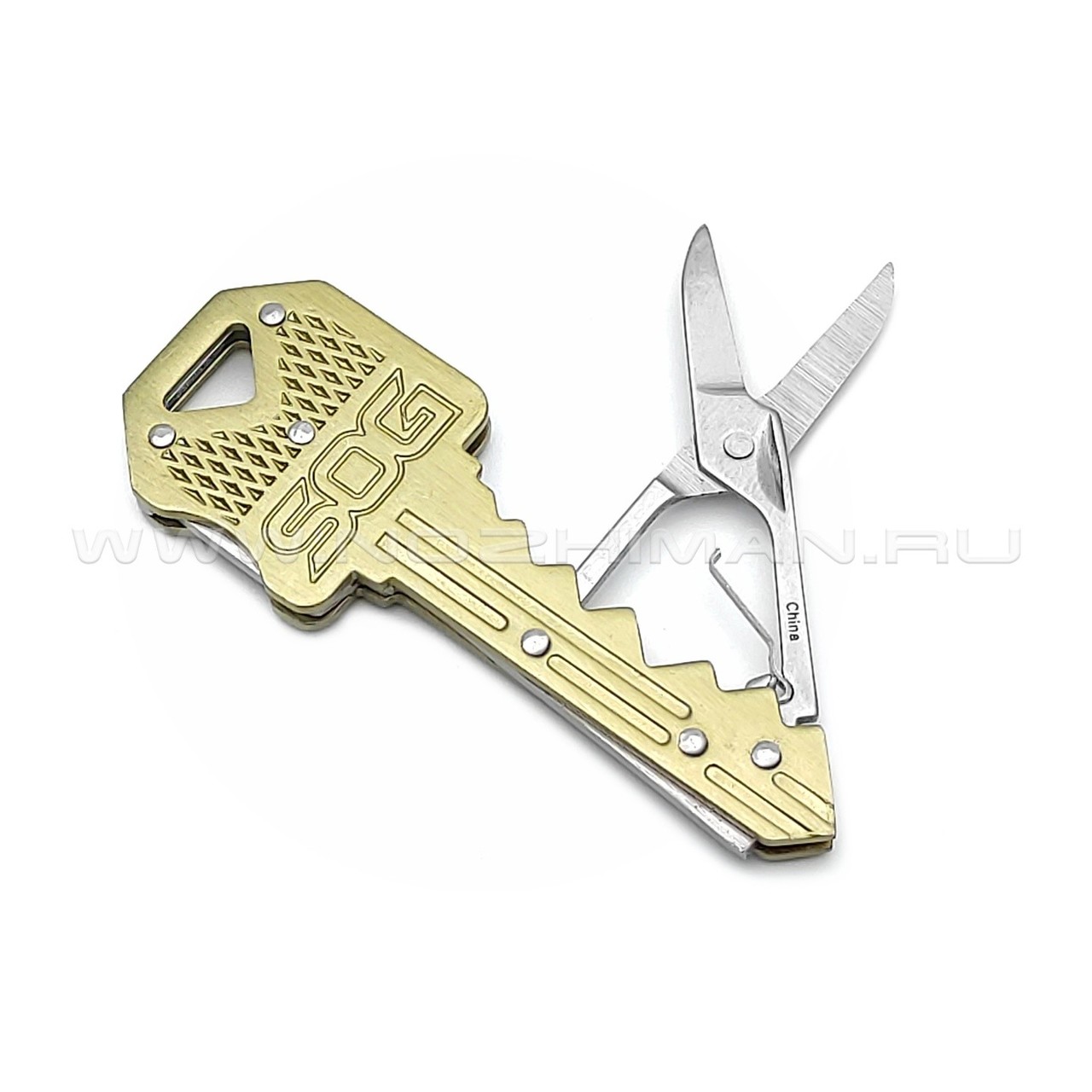 Ножницы брелок SOG Key Scissors KEY202 stainless steel