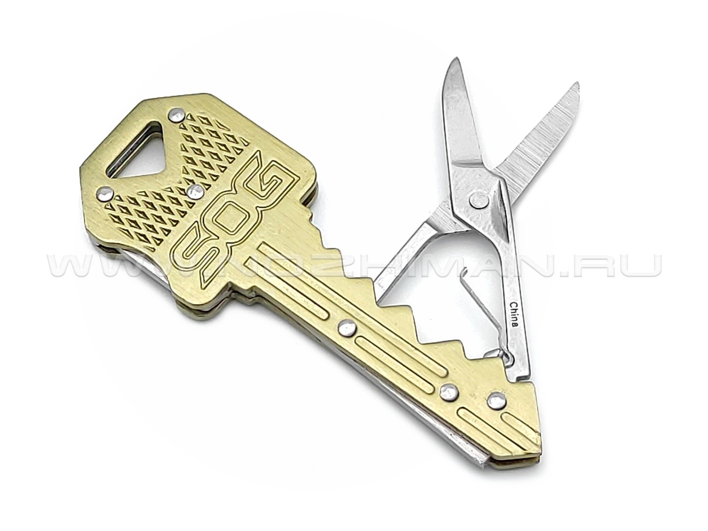 Ножницы брелок SOG Key Scissors KEY202 stainless steel