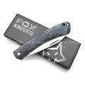Нож Fox Nauta FX-230 MI сталь 420, рукоять джутовая микарта Нож Fox Nauta FX-230 MI сталь 420, рукоять джутовая микарта