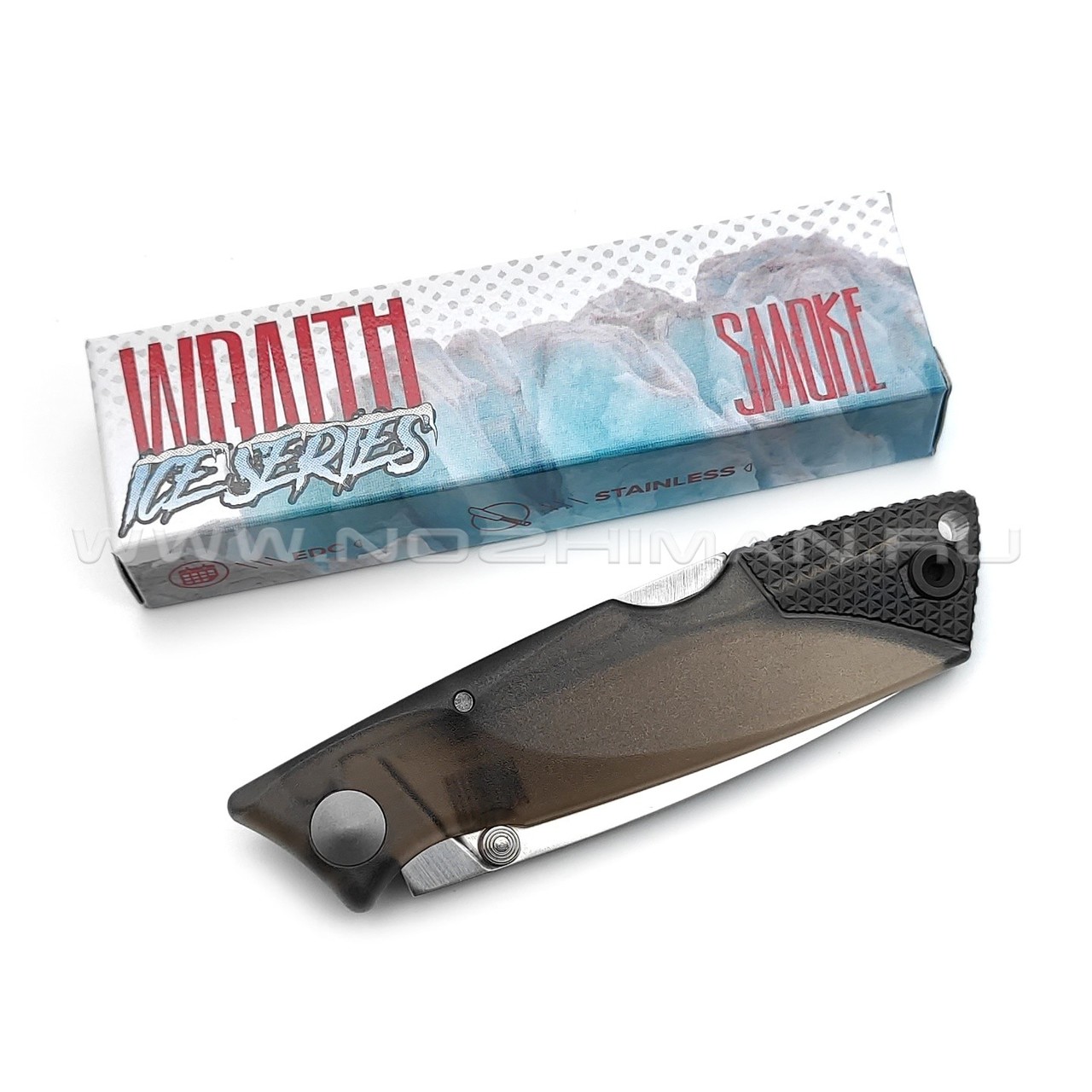 Нож Ontario Wraith Smoke Ice Series 8798SMK сталь 1.4116, рукоять Plastic