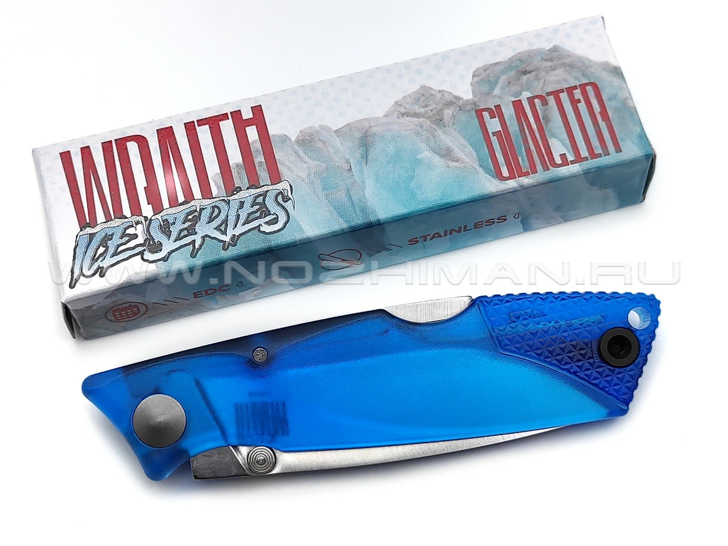 Нож Ontario Wraith Glacier Ice Series 8798SB сталь 1.4116, рукоять Plastic