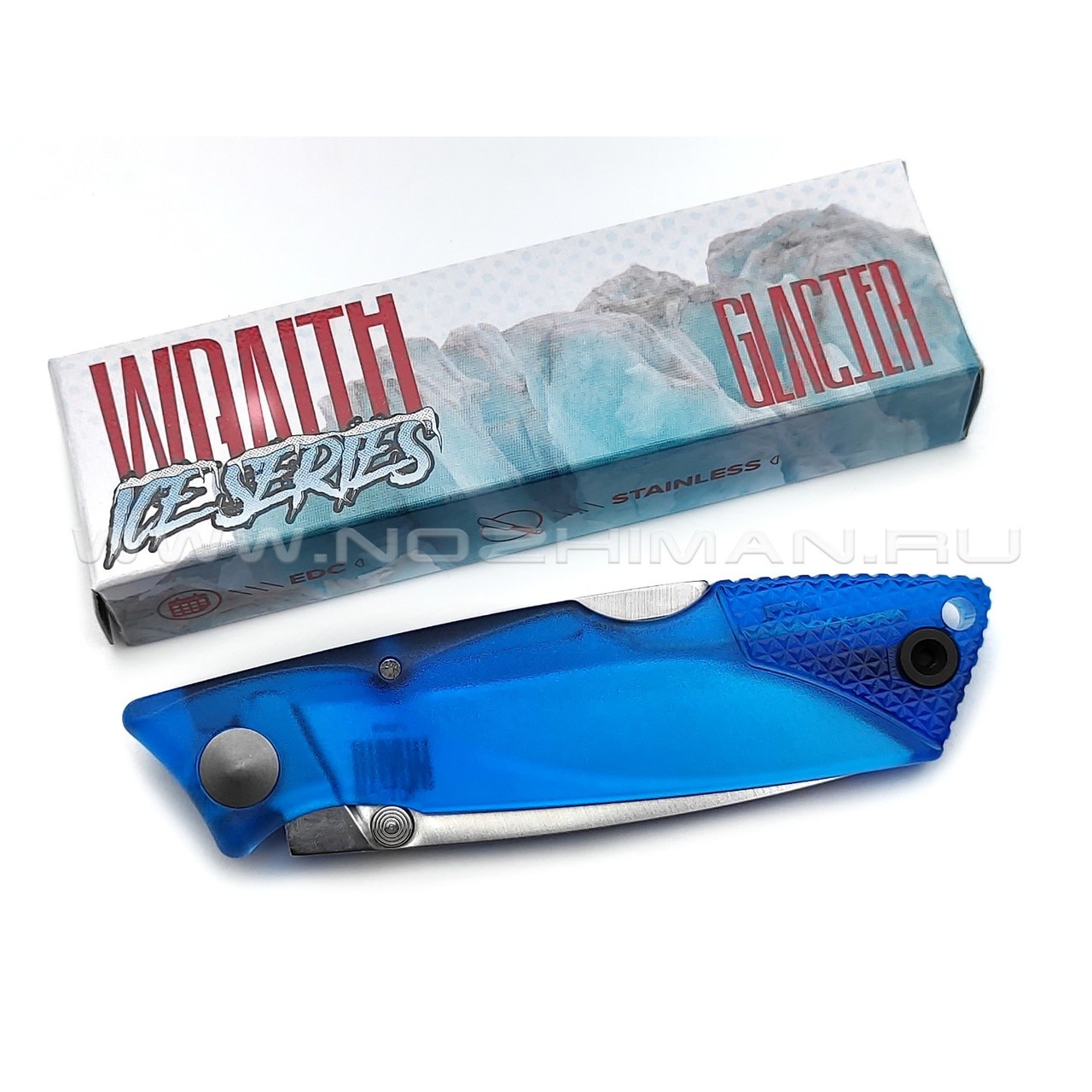 Нож Ontario Wraith Glacier Ice Series 8798SB сталь 1.4116, рукоять Plastic
