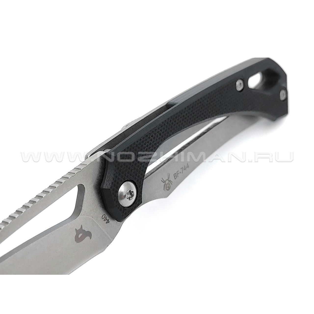 Нож Black Fox RACLI BF-744 сталь 440, рукоять G10, stainless steel