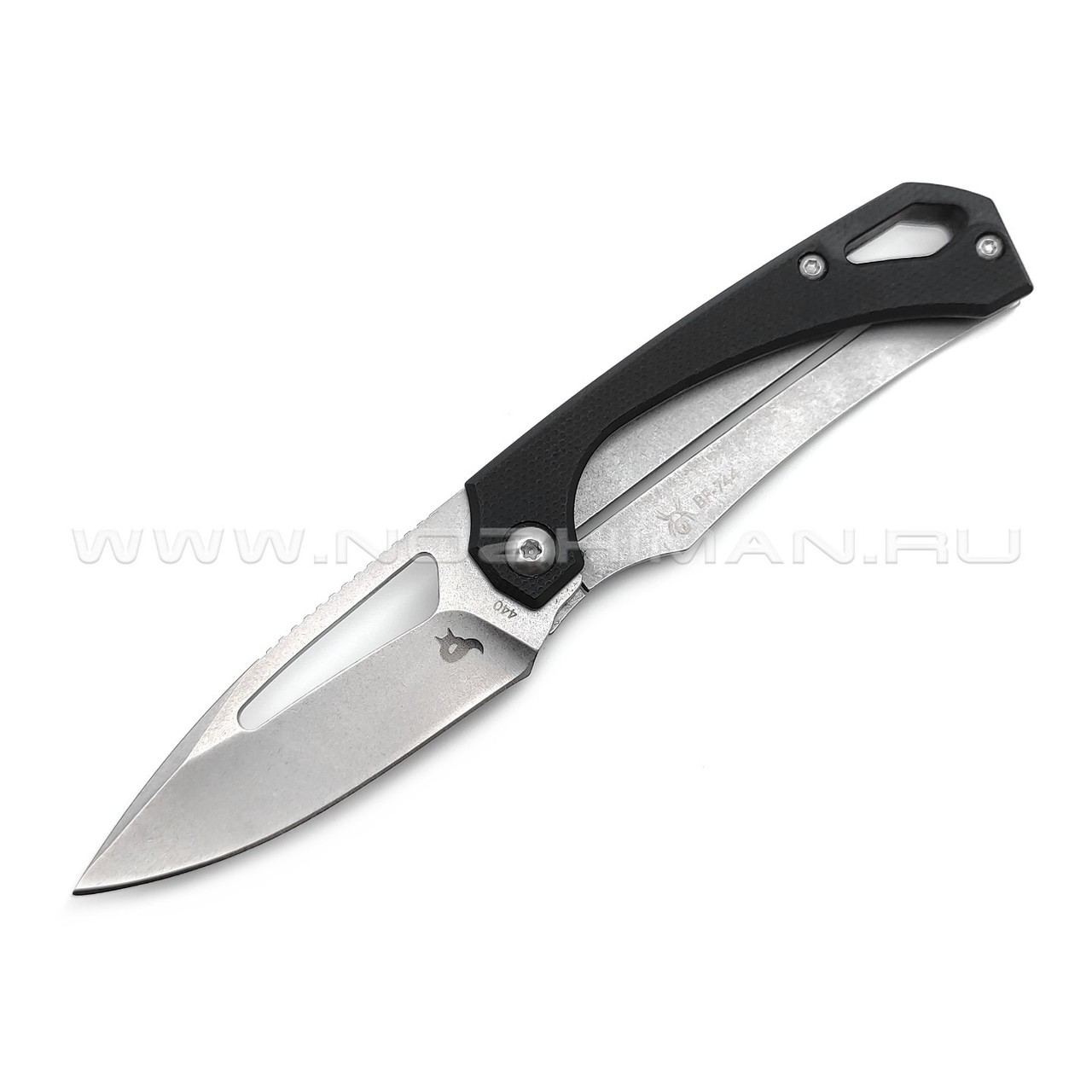 Нож Black Fox RACLI BF-744 сталь 440, рукоять G10, stainless steel