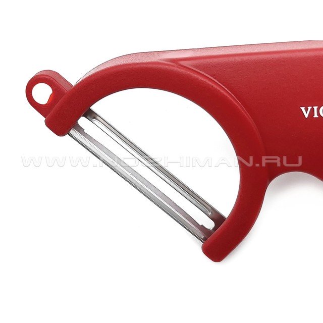 Victorinox овощечистка красная 7.6073 сталь X50CrMoV15, рукоять PP