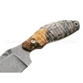 Нож SARO Белка сталь K110, рукоять кап клёна 1