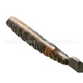 Нож SARO Белка сталь K110, рукоять кап клёна 1