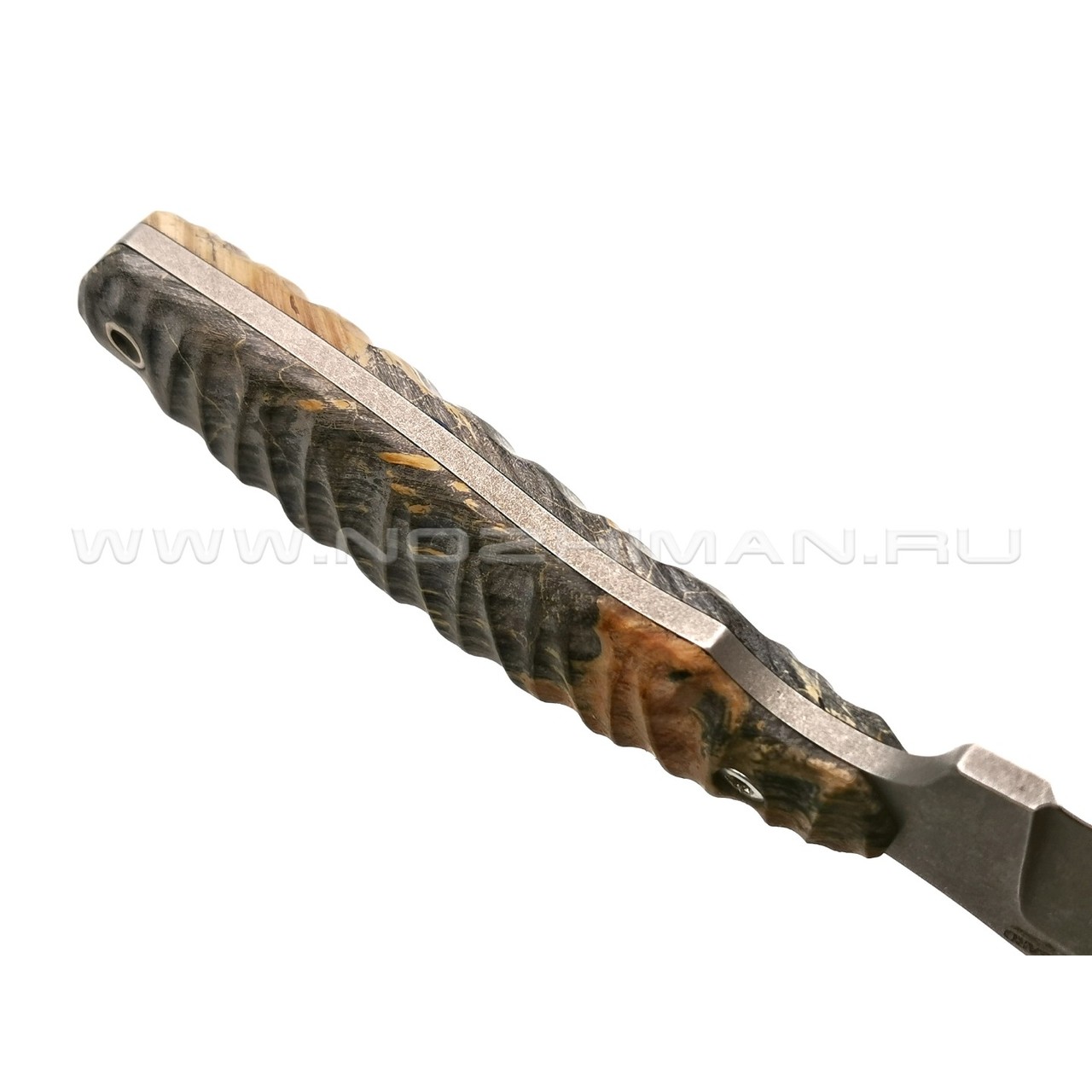 Нож SARO Белка сталь K110, рукоять кап клёна 1