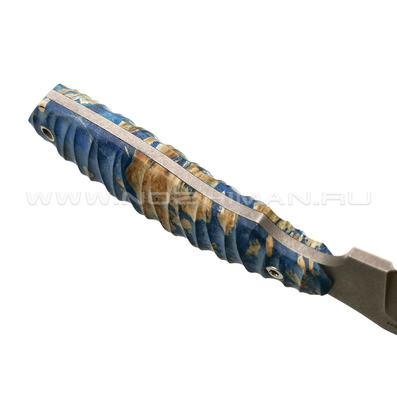 Нож SARO Белка сталь K110, рукоять кап клёна 2