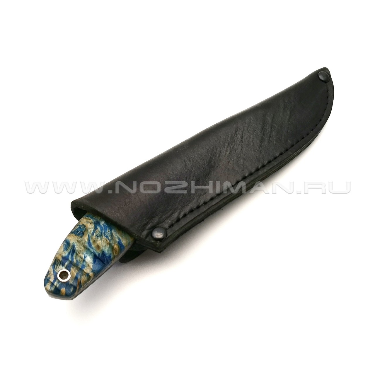 Нож SARO Белка сталь K110, рукоять кап клёна 2