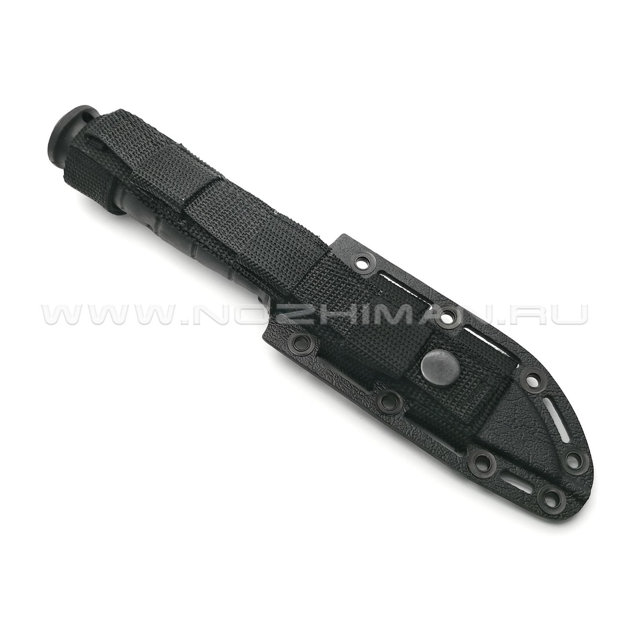 Нож SARO Финский сталь Aus-6, рукоять резина, ножны ABS
