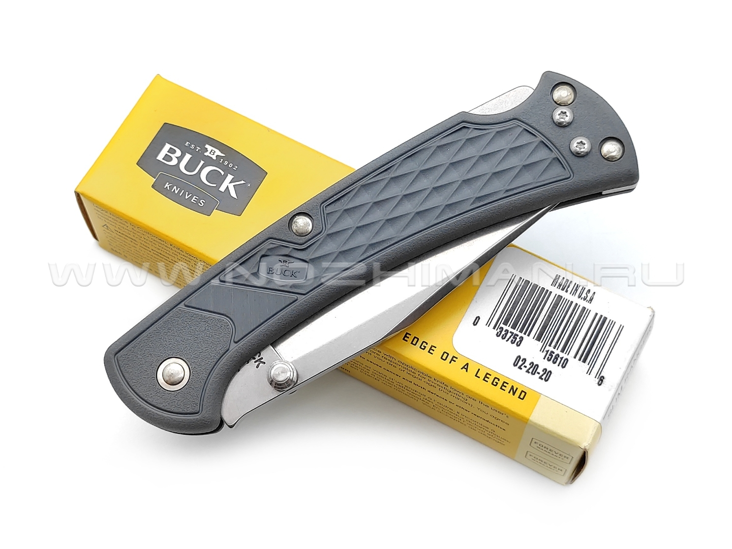 Нож Buck 112 Slim Select Grey 0112GYS2 сталь 420HC рукоять GFN