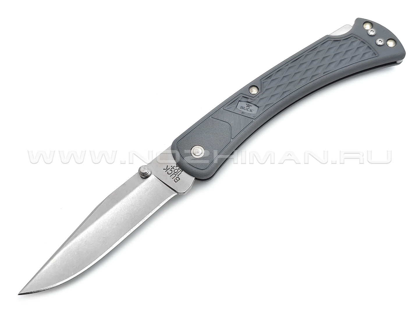 Нож Buck 110 Slim Select Grey 0110GYS2 сталь 420HC рукоять GFN
