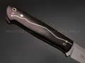 Юбилейный нож от выставки "Клинок" ограниченная серия, сталь sleipner, рукоять черный граб (Тов. Завьялова)