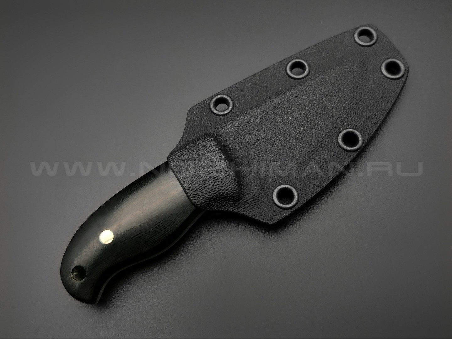 Нож "Шейный" сталь K340, рукоять G10 (Тов. Завьялова)