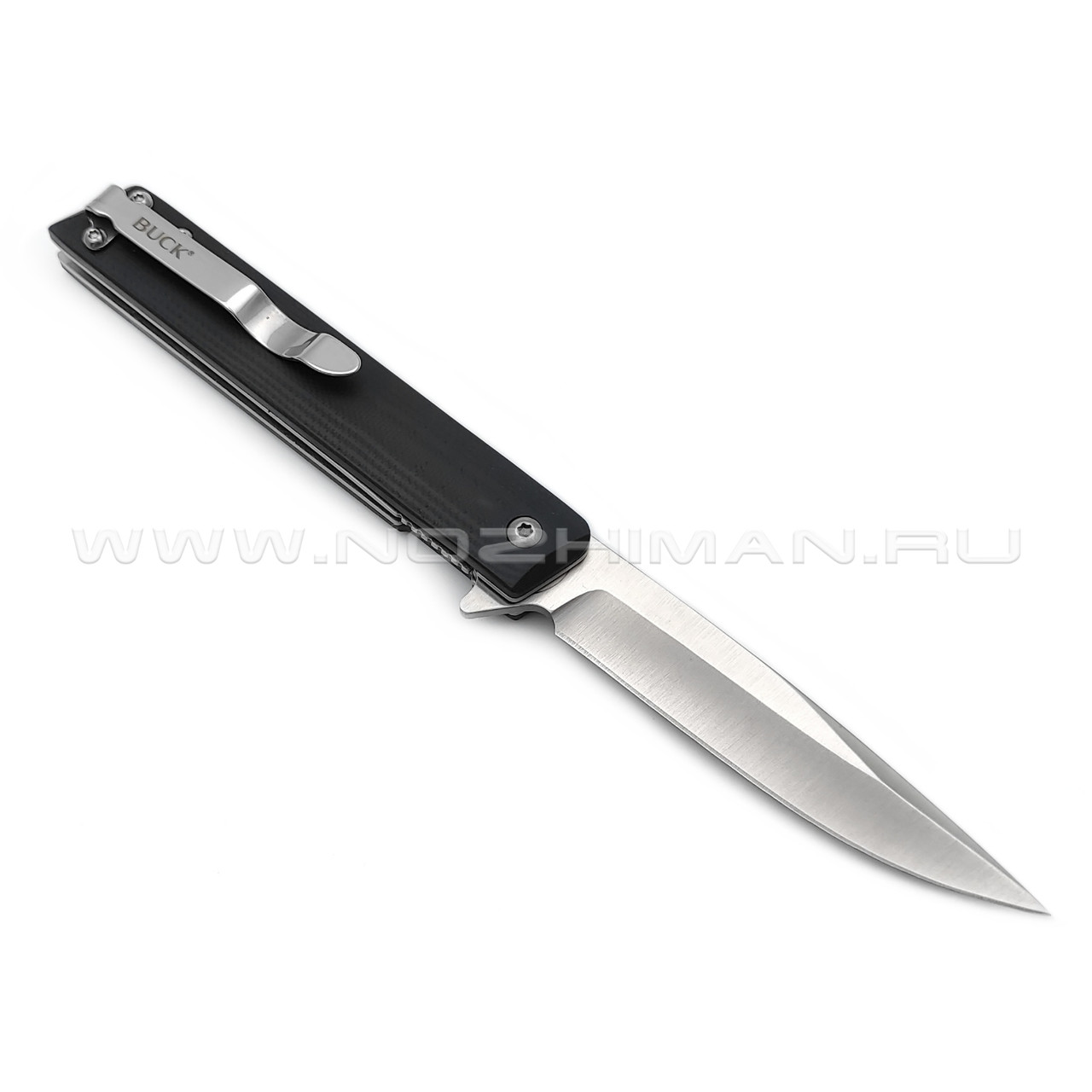 Нож Buck 256 Decatur 0256BKS сталь 7Cr17MoV рукоять G10 black