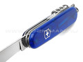 Швейцарский нож Victorinox 1.3603.T2 Spartan Blue Transparent (12 функции)