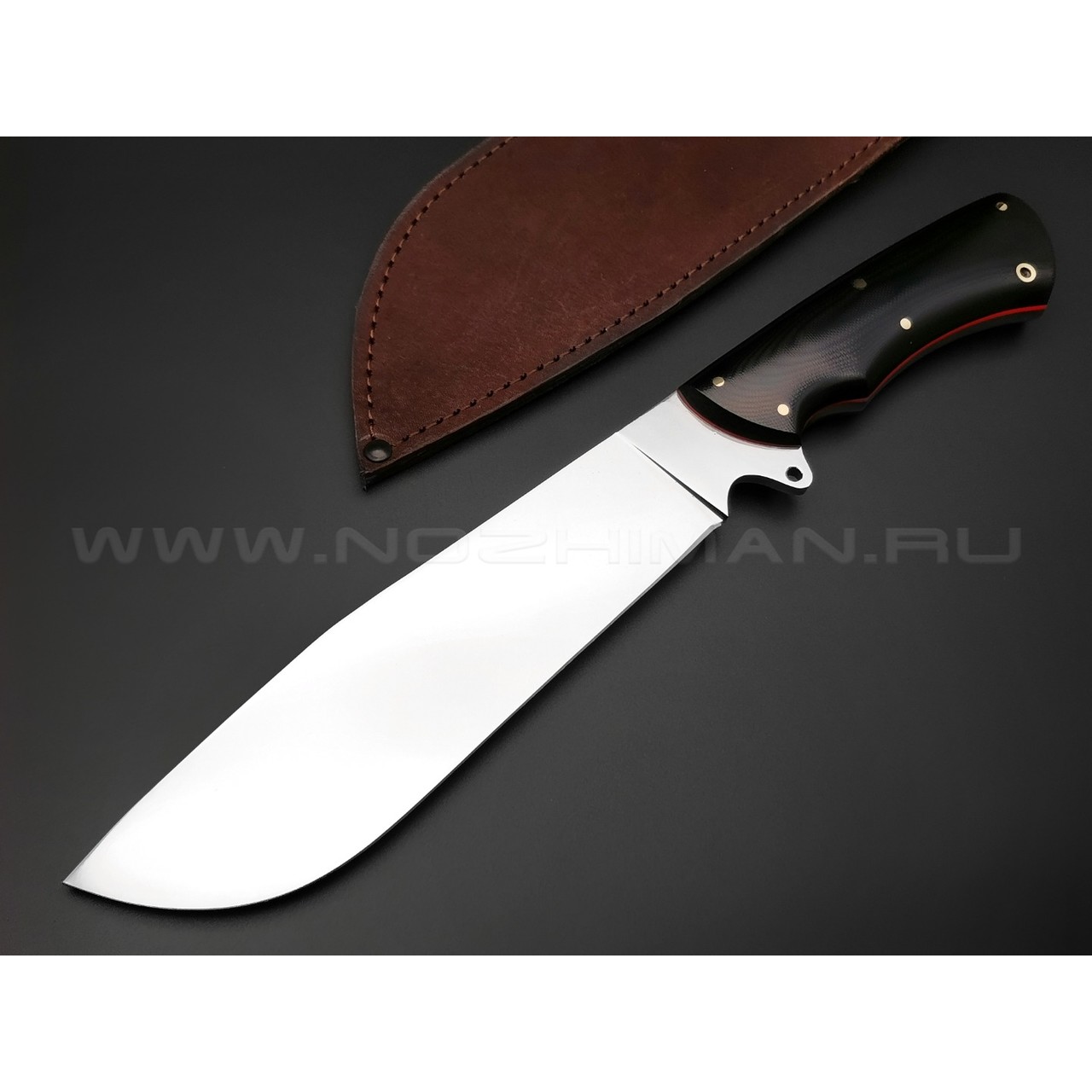 Нож "Тайга" сталь K340, рукоять G10 black (Тов. Завьялова)
