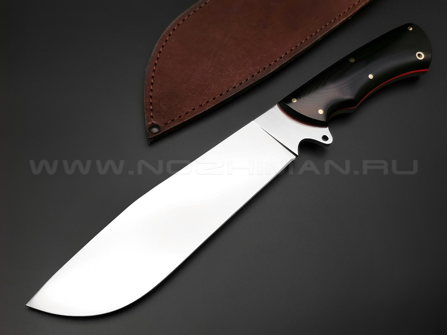 Нож "Тайга" сталь K340, рукоять G10 black (Тов. Завьялова)