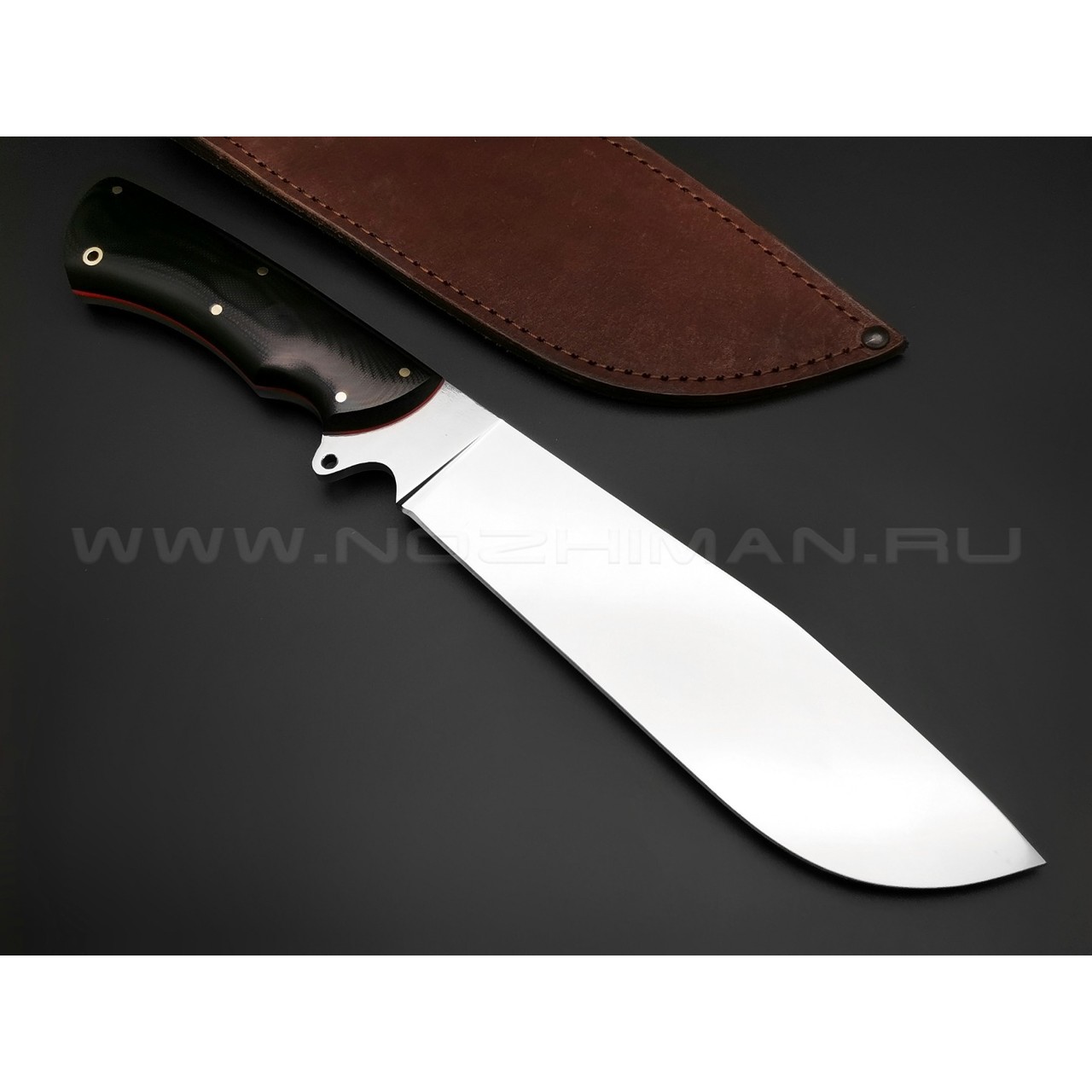 Нож "Тайга" сталь K340, рукоять G10 black (Тов. Завьялова)