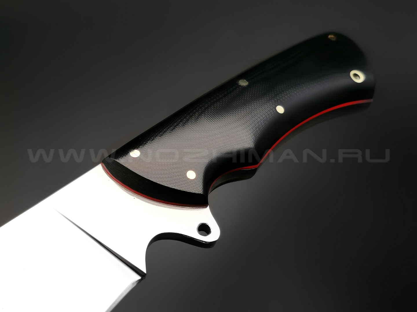 Нож "Тайга" сталь K340, рукоять G10 black (Тов. Завьялова)