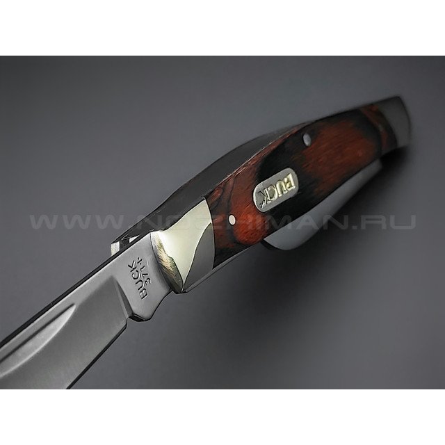 Нож Buck 371 Stockman 0371BRS сталь 420J2 рукоять Дерево и нейзильбер