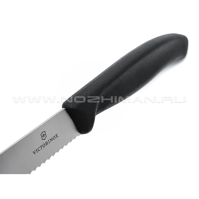 Кухонный нож Victorinox 6.7833 сталь X50CrMoV15, рукоять PP black